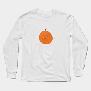 Kawaii Orange Long Sleeve T-Shirt